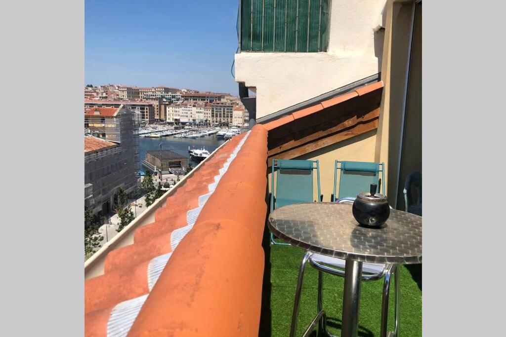 Loft Moderne Vue Vieux Port Terrasse Rooftop *