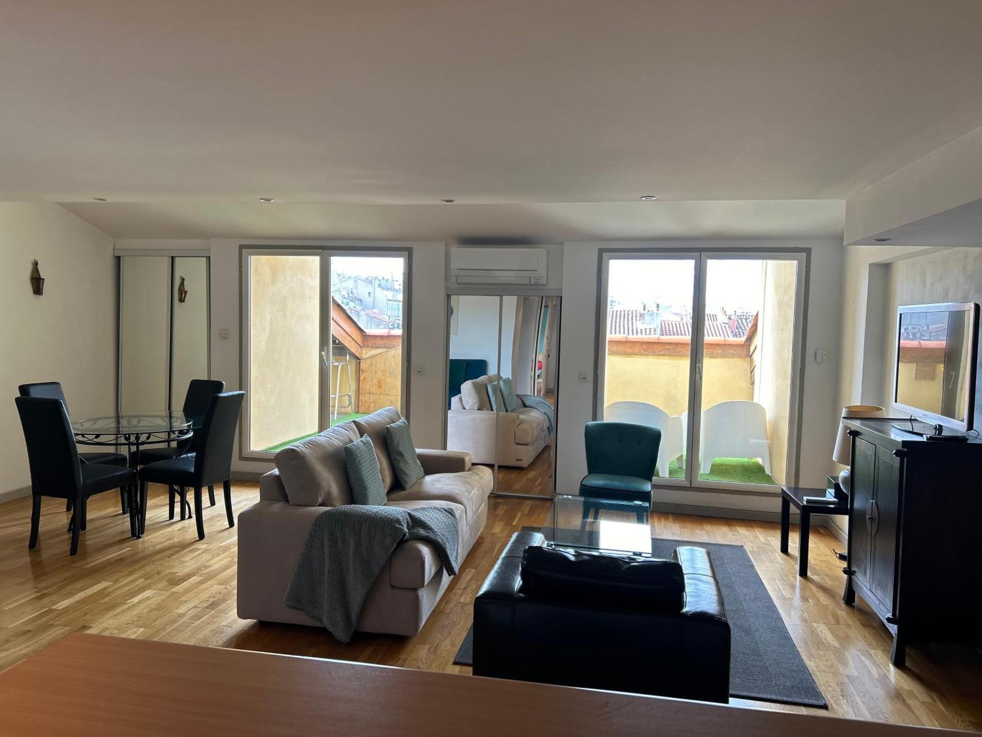 Apartment Loft Moderne Vue Vieux Port Terrasse Rooftop *